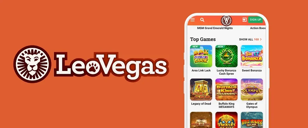 LeoVegas screenshot
